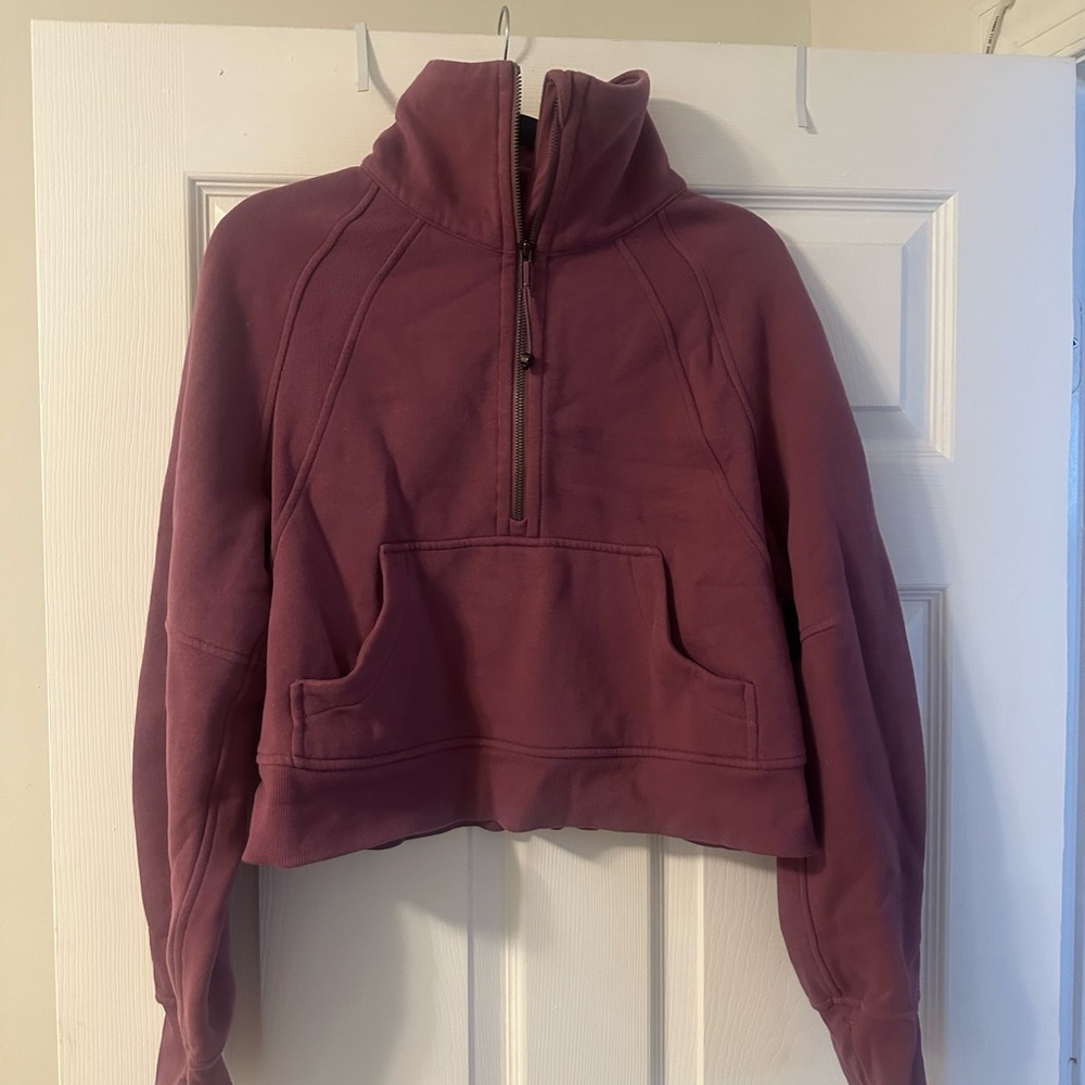 XS/S Lululemon Scuba Oversized Funnel Neck Half-Zip - Picture 2 of 5